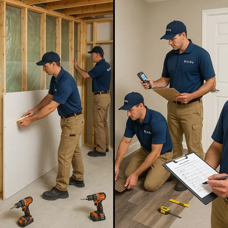 Repairs and Reconstruction process in White Salmon, WA